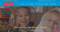 Desktop Screenshot of littletheatreschool.org